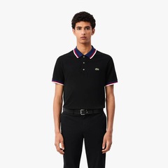 Camiseta Polo Masculina com Gola Contrastante Lacoste - Foto 7