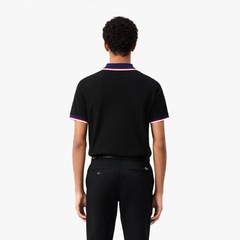 Camiseta Polo Masculina com Gola Contrastante Lacoste - Foto 9