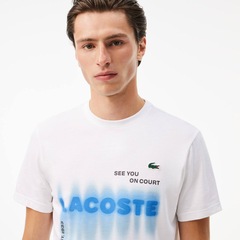 Camiseta Masculina Tennis x de Daniil Medvedev Lacoste - Foto 2