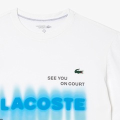 Camiseta Masculina Tennis x de Daniil Medvedev Lacoste - Foto 5