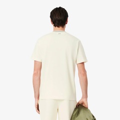 Camiseta Masculina em malha de algodão bordada Lacoste - Foto 3