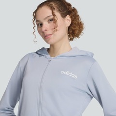 Agasalho Feminino Linear TS adidas - Foto 4