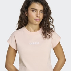Camiseta Feminina Logo Linear adidas - Foto 5
