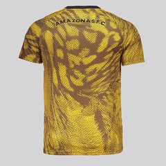 Camisa Onça Amazonas Aquecimento Atleta 2025 FutFanatics Masculina - Foto 3