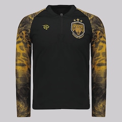 Jaqueta Onça Amazonas Treino Logo 2025 FutFanatics Masculina - Foto 1