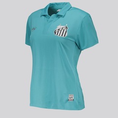 Camisa Polo do Santos Príncipe FutFanatics Feminina - Foto 2