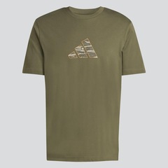 Camiseta Masculina Camo Explorer adidas - Foto 4