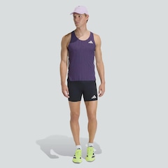 Bermuda Compressão Masculina Adizero Corrida Bolso adidas - Foto 5