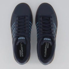 Tênis Masculino Grand Court Base 3.0 adidas - Foto 4