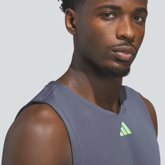 Camiseta Regata Masculina 3 Stripes Tank adidas - Foto 5