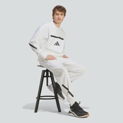 Blusão Moletom Masculino ZNE adidas - Foto 2