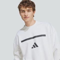 Blusão Moletom Masculino ZNE adidas - Foto 7