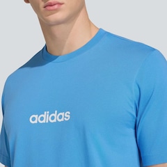 Camiseta Masculina Logo Linear II adidas - Foto 5