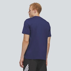 Camiseta Masculina Collegiate Dribbling adidas - Foto 2