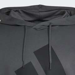 Blusão Moletom Feminino Big Logo com Capuz adidas - Foto 4