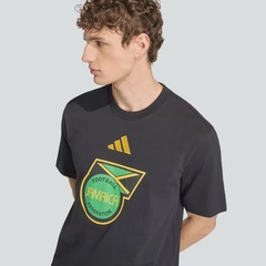 Camiseta Masculina Jamaica DNA adidas - Foto 5