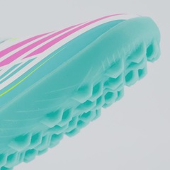 Chuteira de Society Infantil F50 Messi League adidas - Foto 8