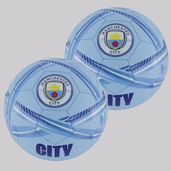 Kit 2 Bolas de Campo Machester City Estádios FutFanatics - Foto 1