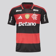 Camisa do Flamengo I 2026 Campeão Libertadores 2025 adidas Masculina - Foto 1