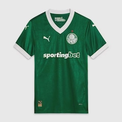 Camisa do Palmeiras I 2025 Jogador Com Patrocínio Puma Masculina - Foto 10