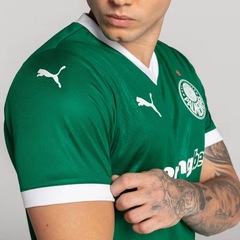 Camisa do Palmeiras I 2025 Jogador Com Patrocínio Puma Masculina - Foto 3