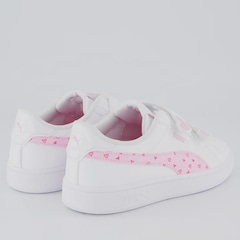 Tênis Infantil Smash 3.0 Hearty V PS Puma - Foto 3