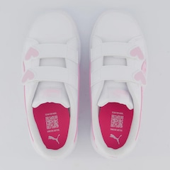 Tênis Infantil Smash 3.0 Hearty V PS Puma - Foto 4