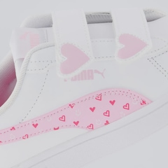 Tênis Infantil Smash 3.0 Hearty V PS Puma - Foto 7
