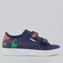 Tênis Infantil Smash 3.0 Dino V PS Puma - Foto 1