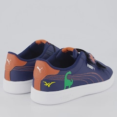 Tênis Infantil Smash 3.0 Dino V PS Puma - Foto 3