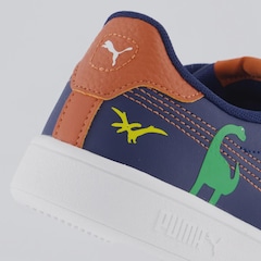 Tênis Infantil Smash 3.0 Dino V PS Puma - Foto 6