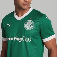 Camisa do Palmeiras I 2025 Com Patrocínio Puma Masculina - Foto 2