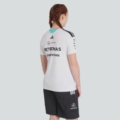 Camiseta Feminina Mercedes AMG Petronas Driver adidas - Foto 2