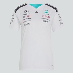 Camiseta Feminina Mercedes AMG Petronas Driver adidas - Foto 3