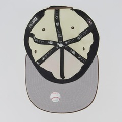 Boné Aba Curva New Era MLB New York Yankees Choc 950AF Unissex - Foto 4
