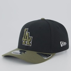 Boné Aba Curva New Era MLB Los Angeles Dodgers Black 970SS Unissex - Foto 1