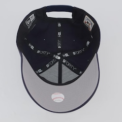 Boné Aba Curva New Era MLB  Los Angeles Dodgers Word Series 940AF Unissex - Foto 4