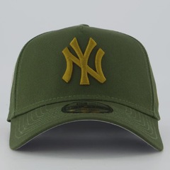Boné Aba Curva New Era MLB New York Yankees Word Series 940AF Unissex - Foto 2