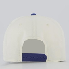 Boné Aba Curva New Era MLB Los Angeles Dodgers Blueberry Cream 940AF Unissex - Foto 3