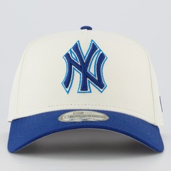 Boné Aba Curva New Era MLB New York Yankees Blueberry Cream 940AF Unissex - Foto 2