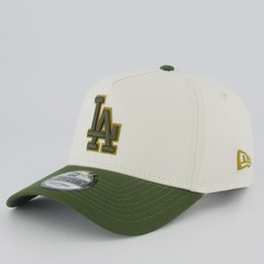 Boné Aba Curva New Era MLB Los Angeles Dodgers Metallic 940AF Unissex - Foto 1