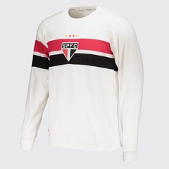 Camisa São Paulo Retrô 2005 Manga Longa FutFanatics Masculina - Foto 2