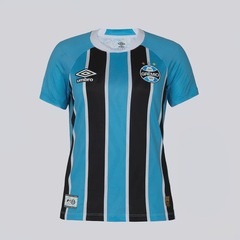 Camisa do Grêmio I 2025 Jogadora Umbro Feminina - Foto 1
