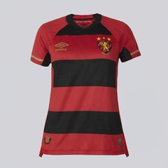 Camisa Sport Recife I 2025 Jogadora Umbro Feminina - Foto 1