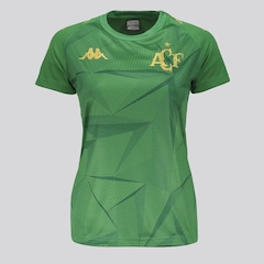 Camisa do Chapecoense Supporter Modest Kappa Feminina - Foto 1