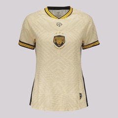 Camisa Onça Amazonas Povos Originários 2025 FutFanatics Feminina - Foto 3