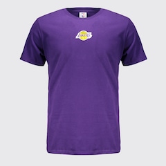 Camiseta NBA Los Angeles Lakers Logo FutFanatics Masculina - Foto 1