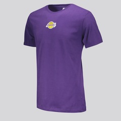 Camiseta NBA Los Angeles Lakers Logo FutFanatics Masculina - Foto 2