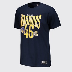 Camiseta NBA Golden State Warriors Logo FutFanatics Masculina - Foto 2