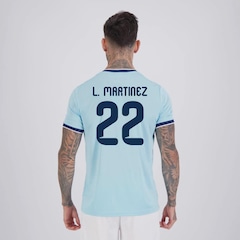 Camisa Argentina Lanes 22 L. Martinez FutFanatics Masculina - Foto 1